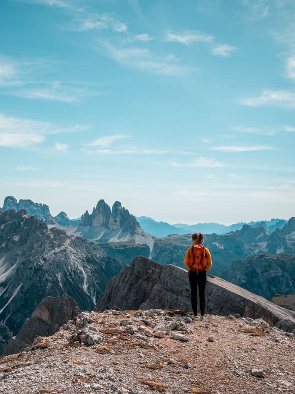 Die beste Aussicht der Dolomiten der Dürrenstein