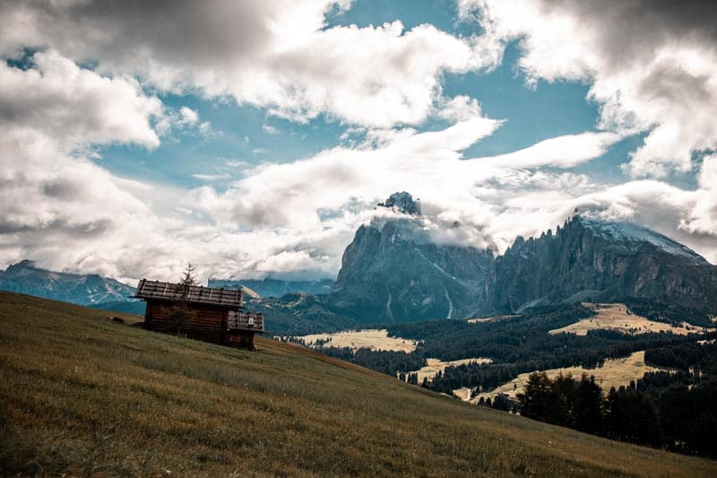 Wandern auf der Seiser Alm