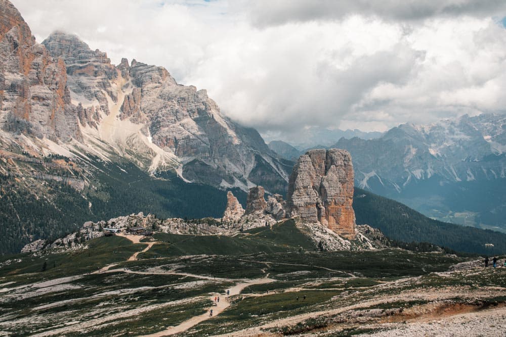 Wandern am Passo Giau