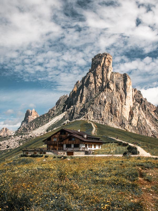 Wandern am Passo Giau