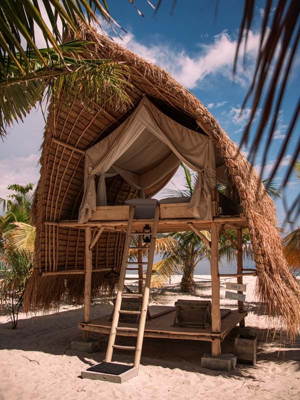 Übernachten auf einer Insel in Komodo: Le pirate island