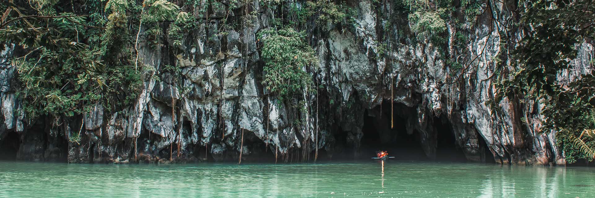 Die Unterwasserhöhle in Sabang bei Puerto Princesa