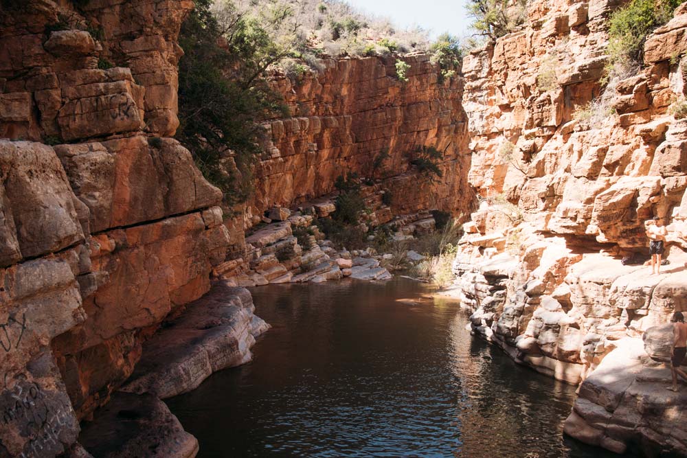 Klippenspringen-im-Paradise-Valley