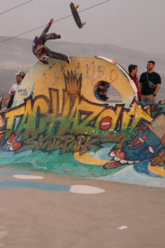 Skater-in-Taghazout