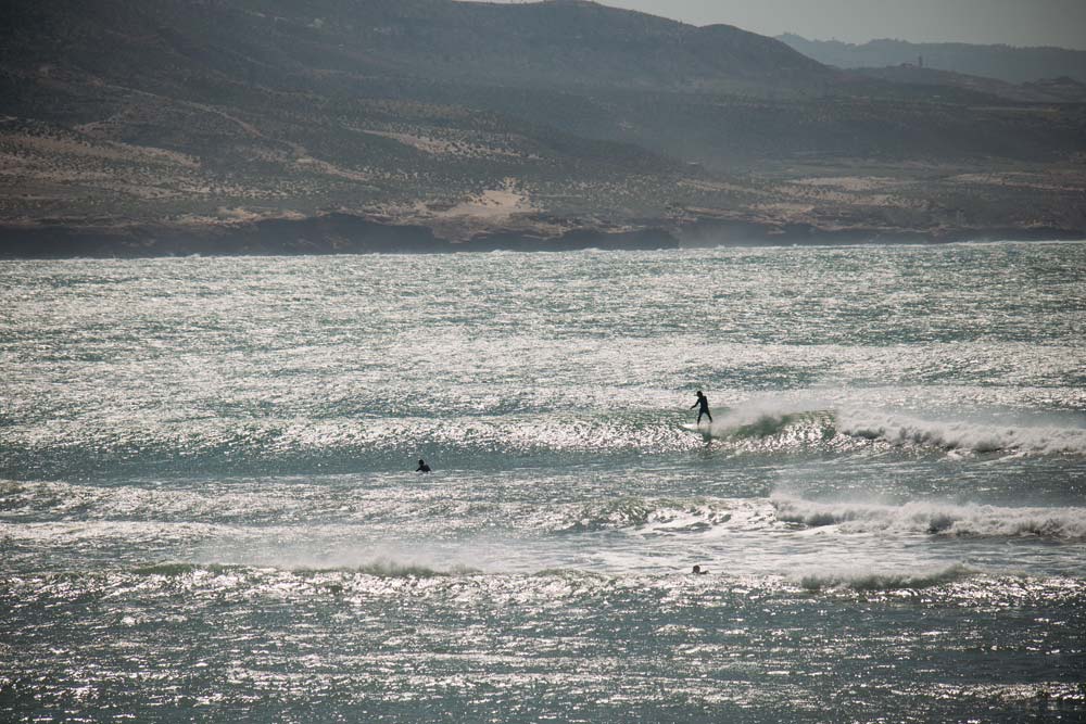 Surfer-im-Bay-von-Imsouane